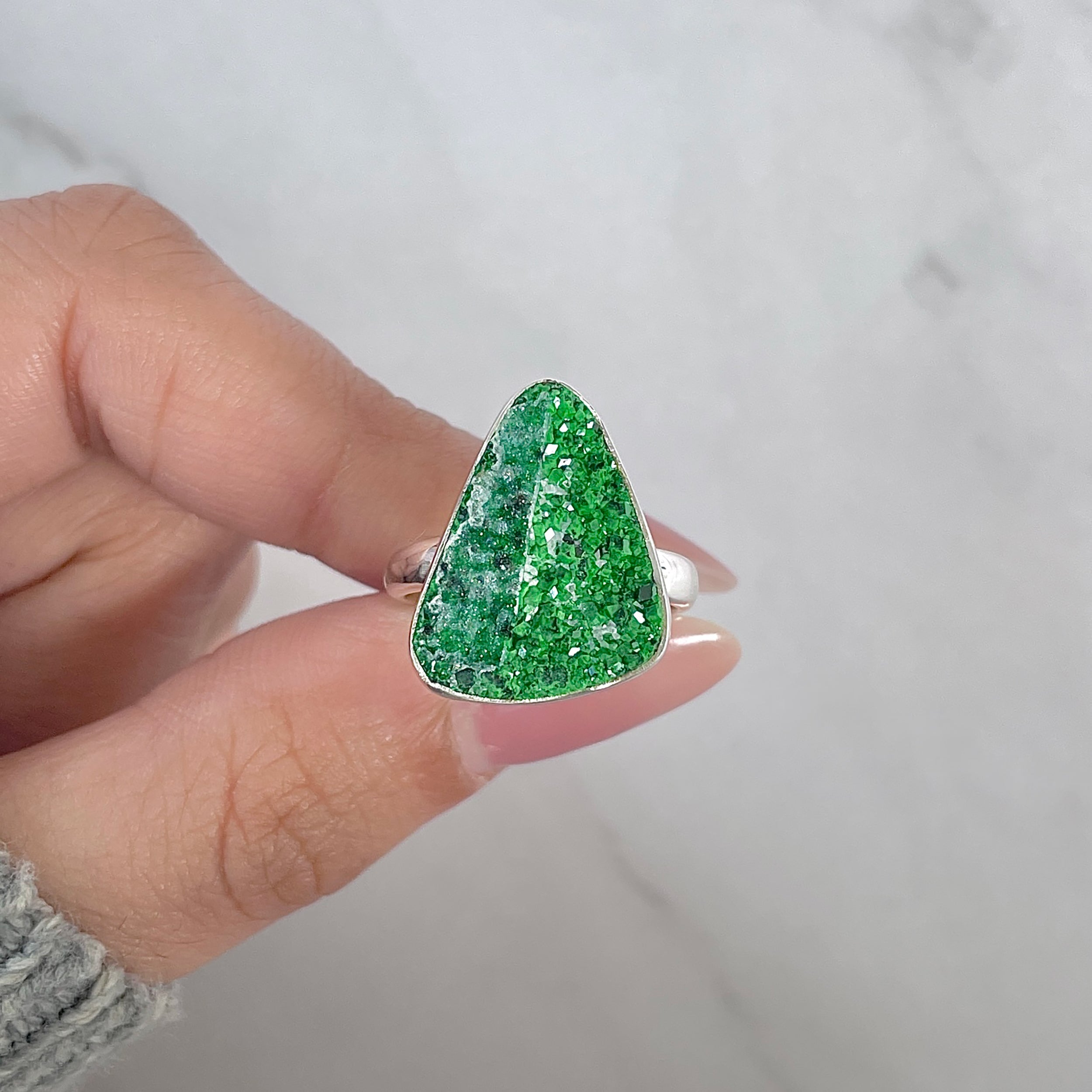 Uvarovite Ring-(UVR-R-151.)