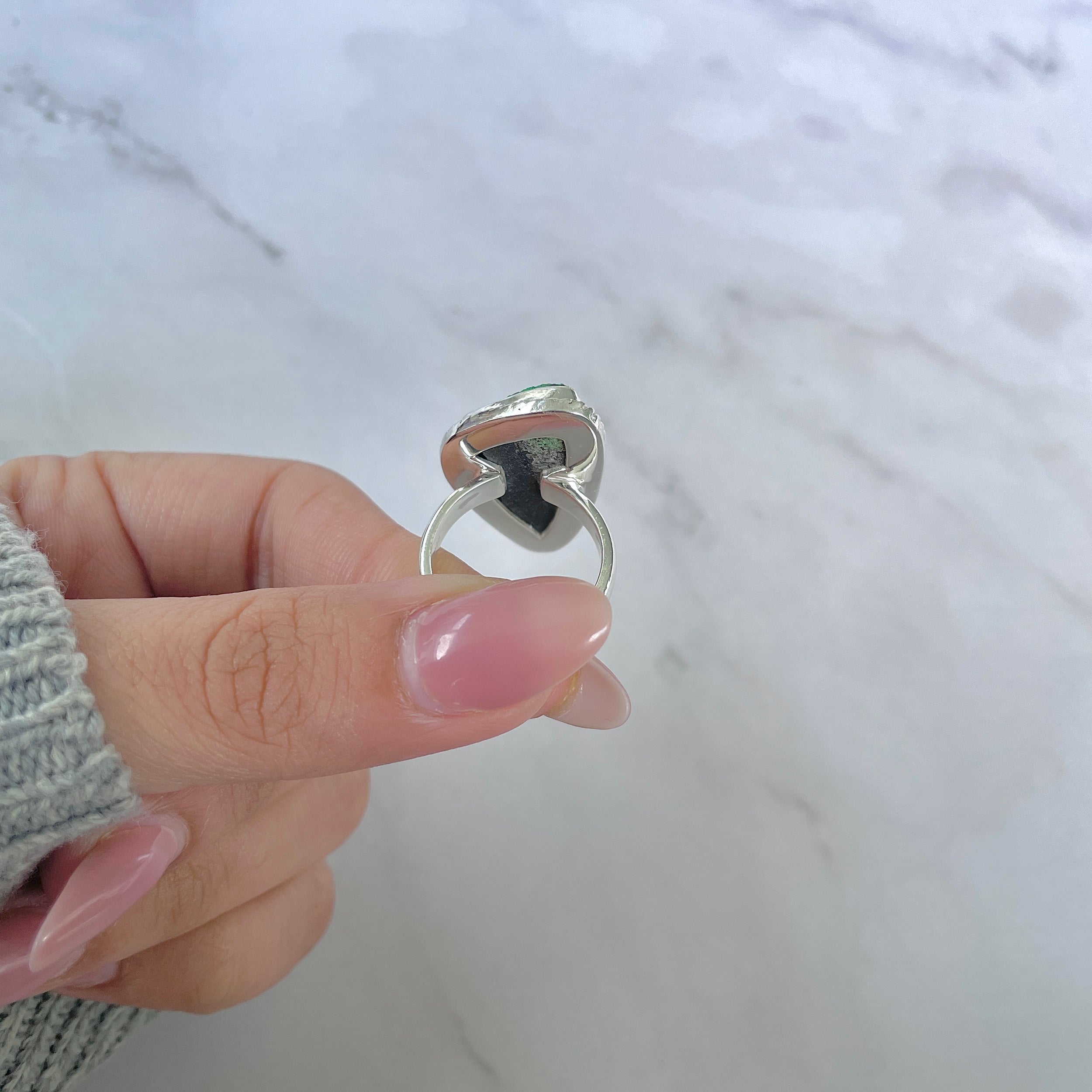 Uvarovite Ring-(UVR-R-160.)