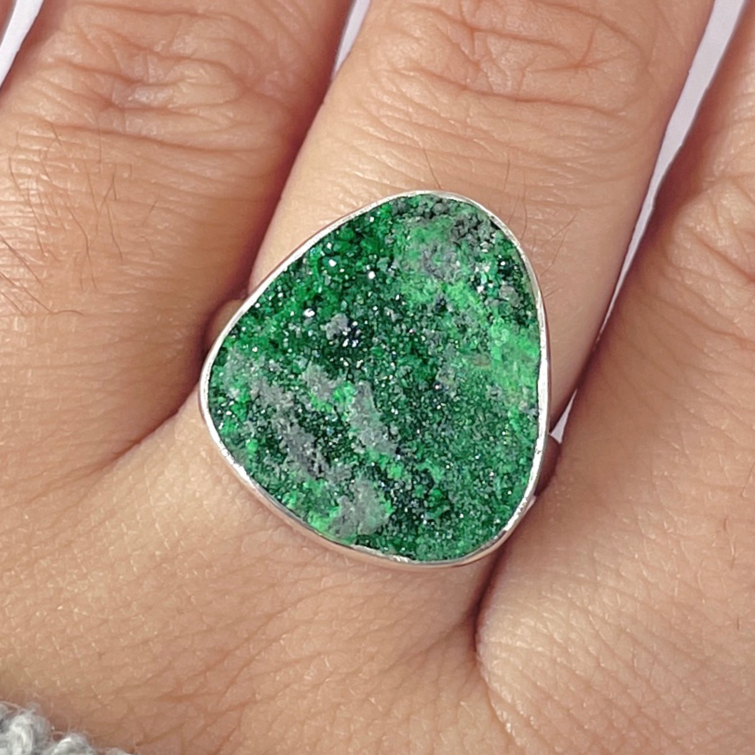 Uvarovite Ring-(UVR-R-171.)