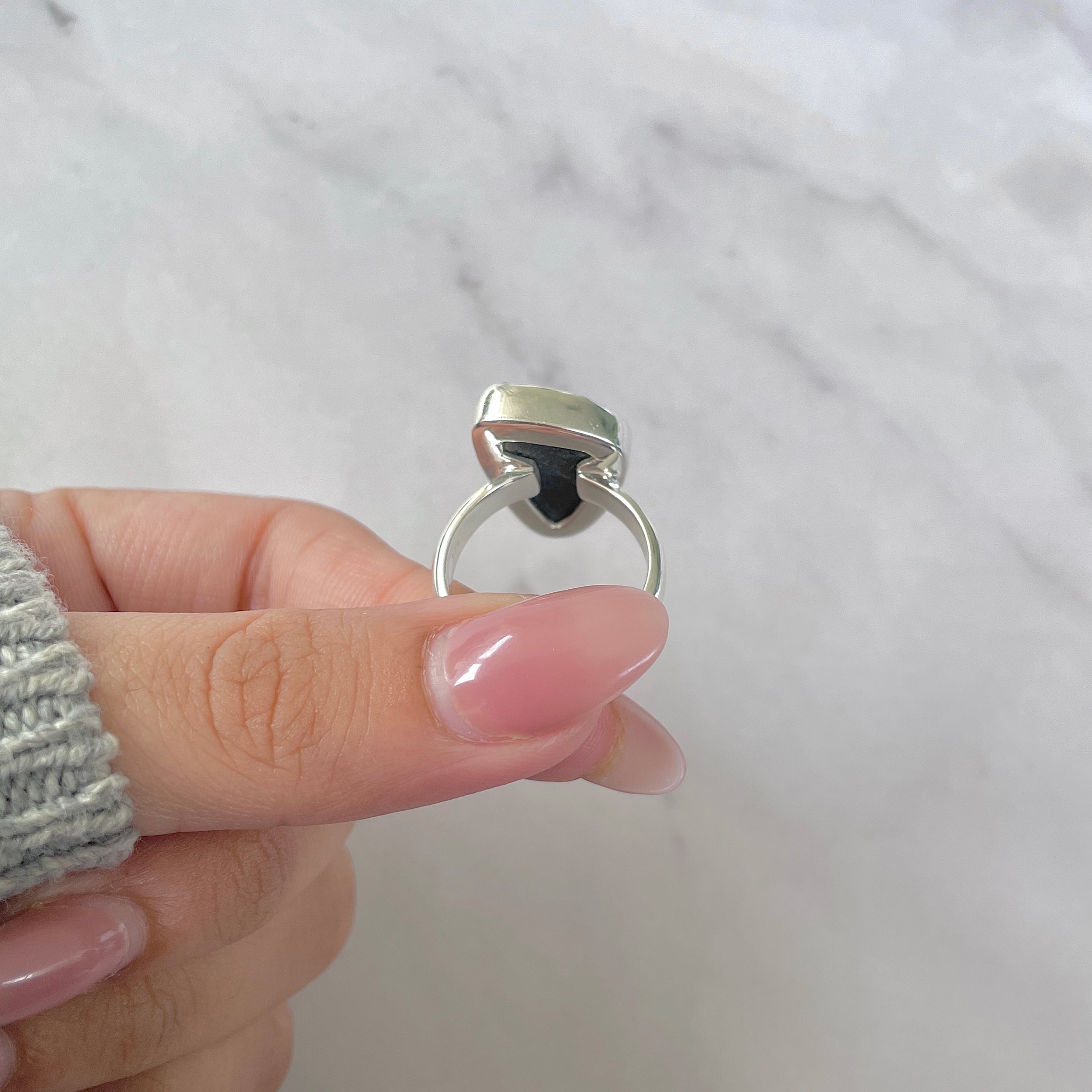 Uvarovite Ring Size 8-(UVR-R-177.)