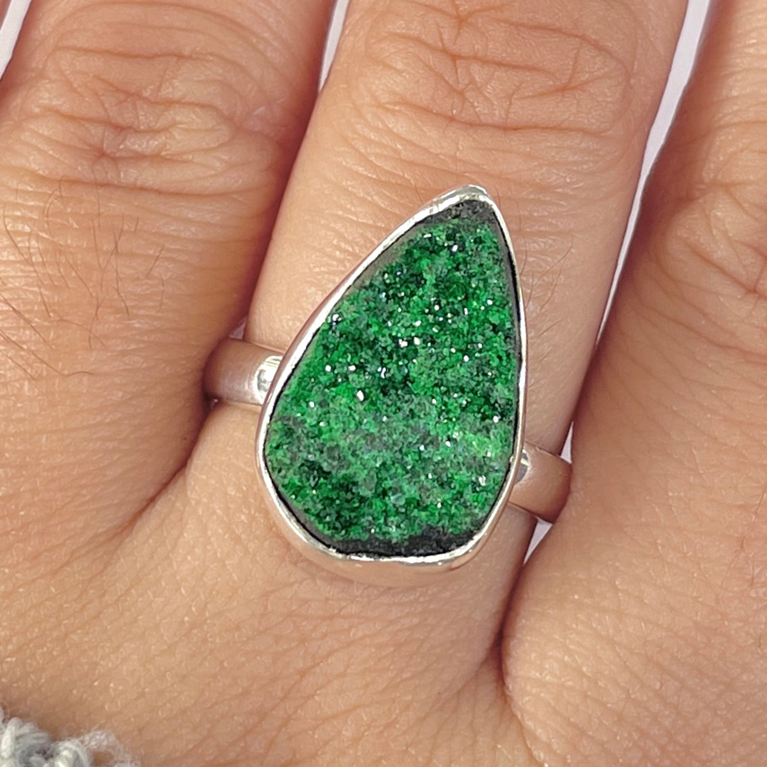 Uvarovite Ring-(UVR-R-179.)