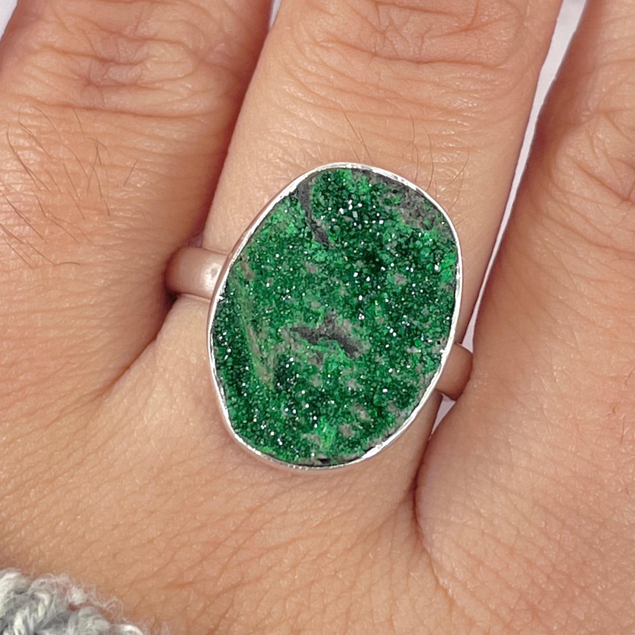 Uvarovite Ring-(UVR-R-202.)