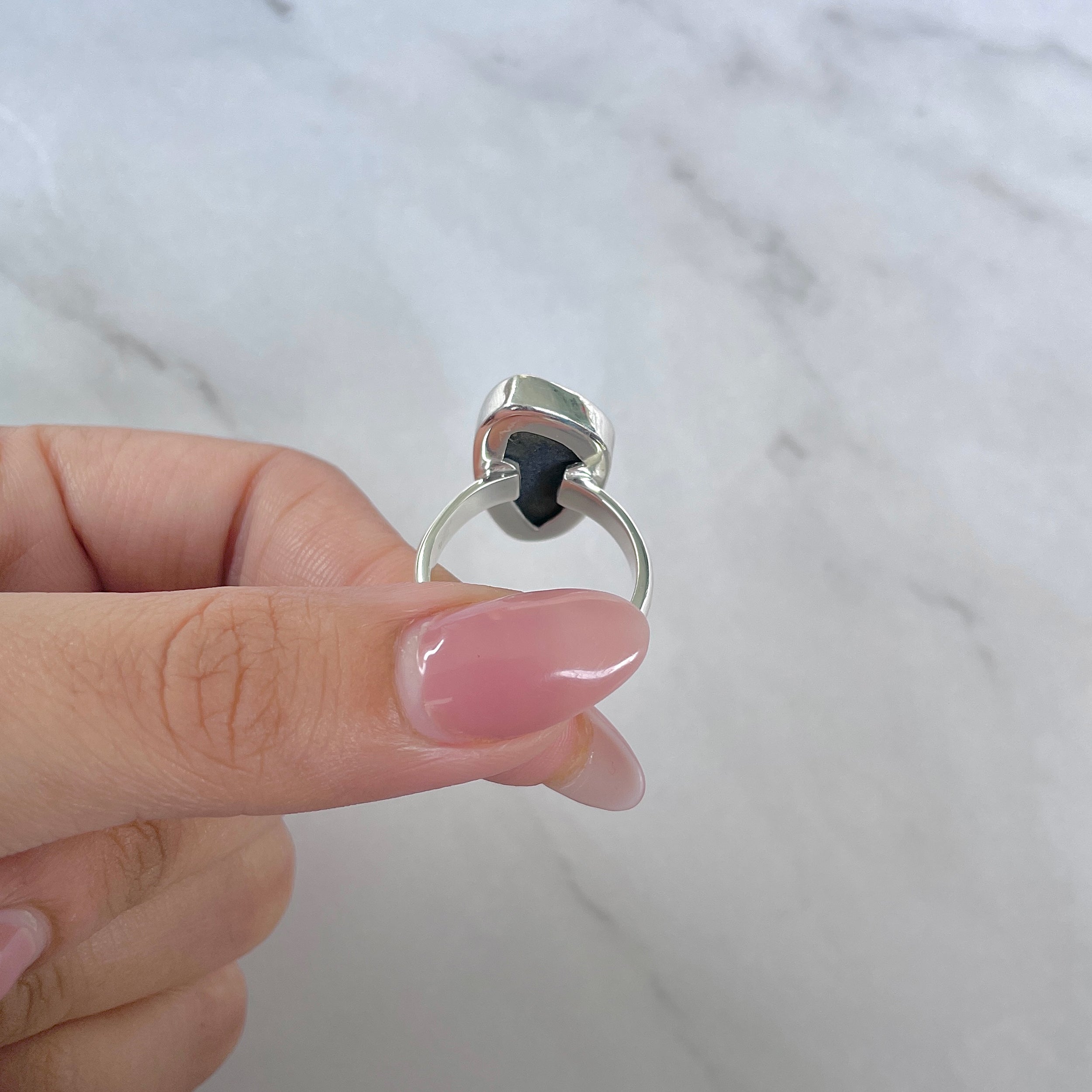 Uvarovite Ring Size 8-(UVR-R-204.)