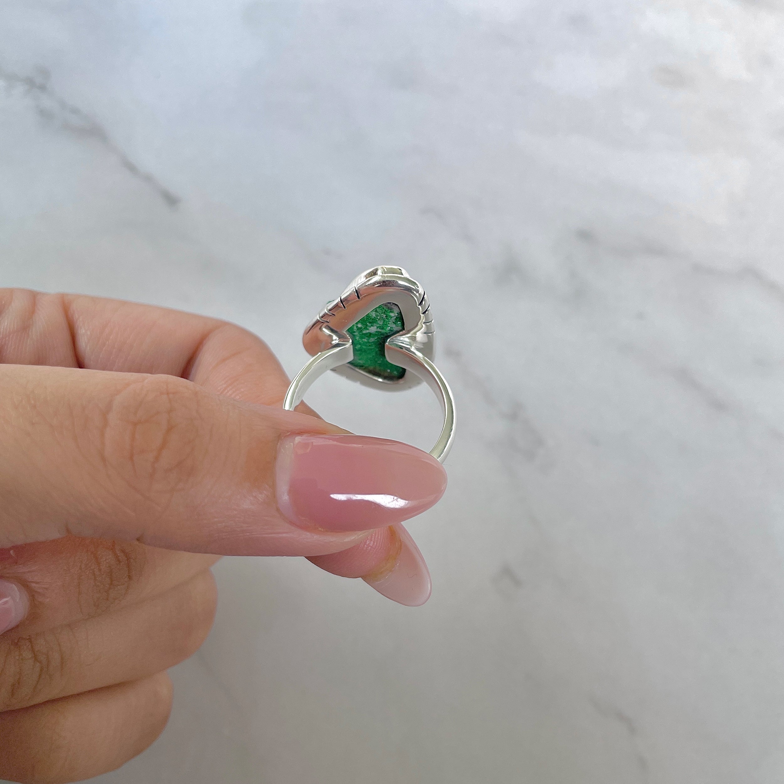 Uvarovite Ring-(UVR-R-207.)