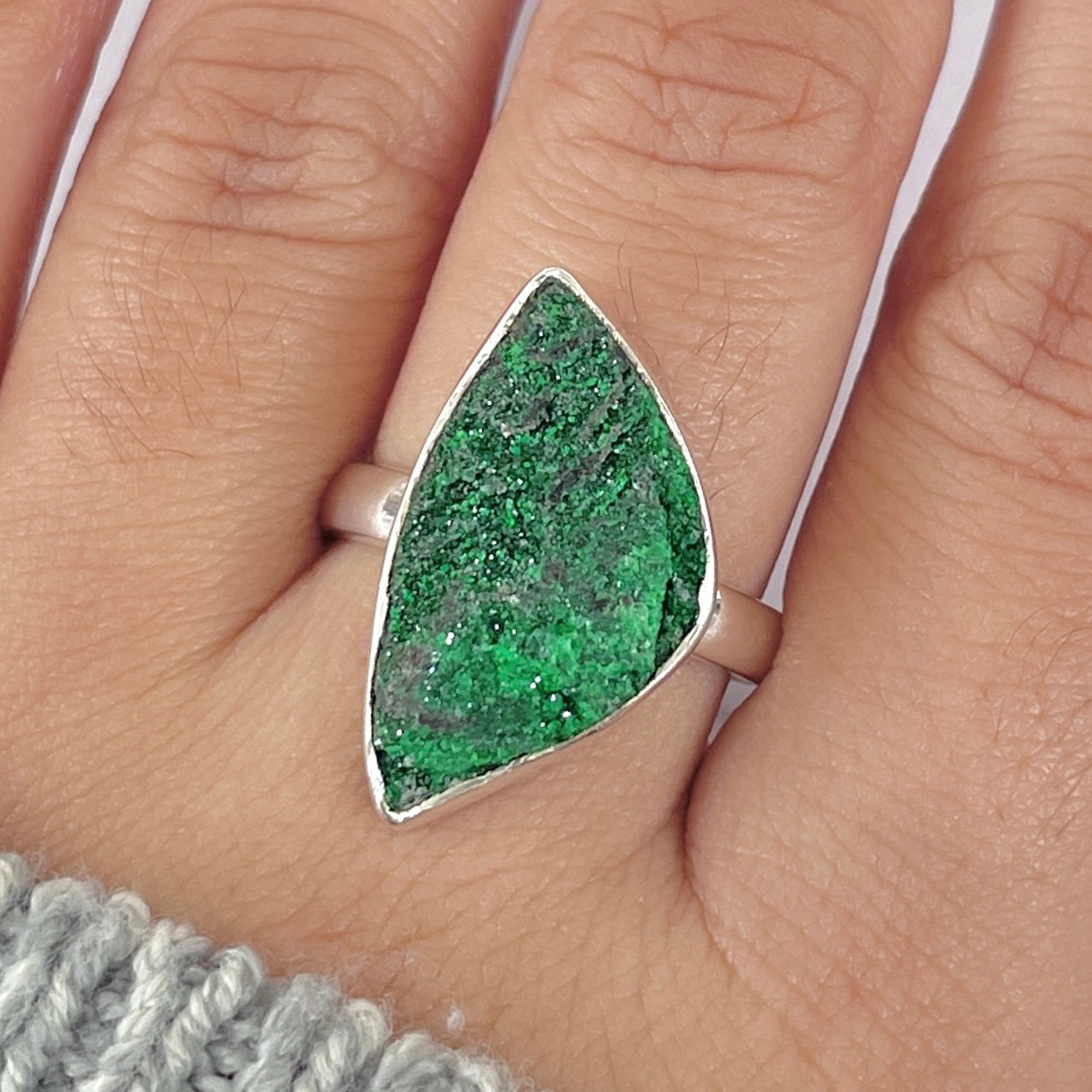 Uvarovite Ring-(UVR-R-214.)