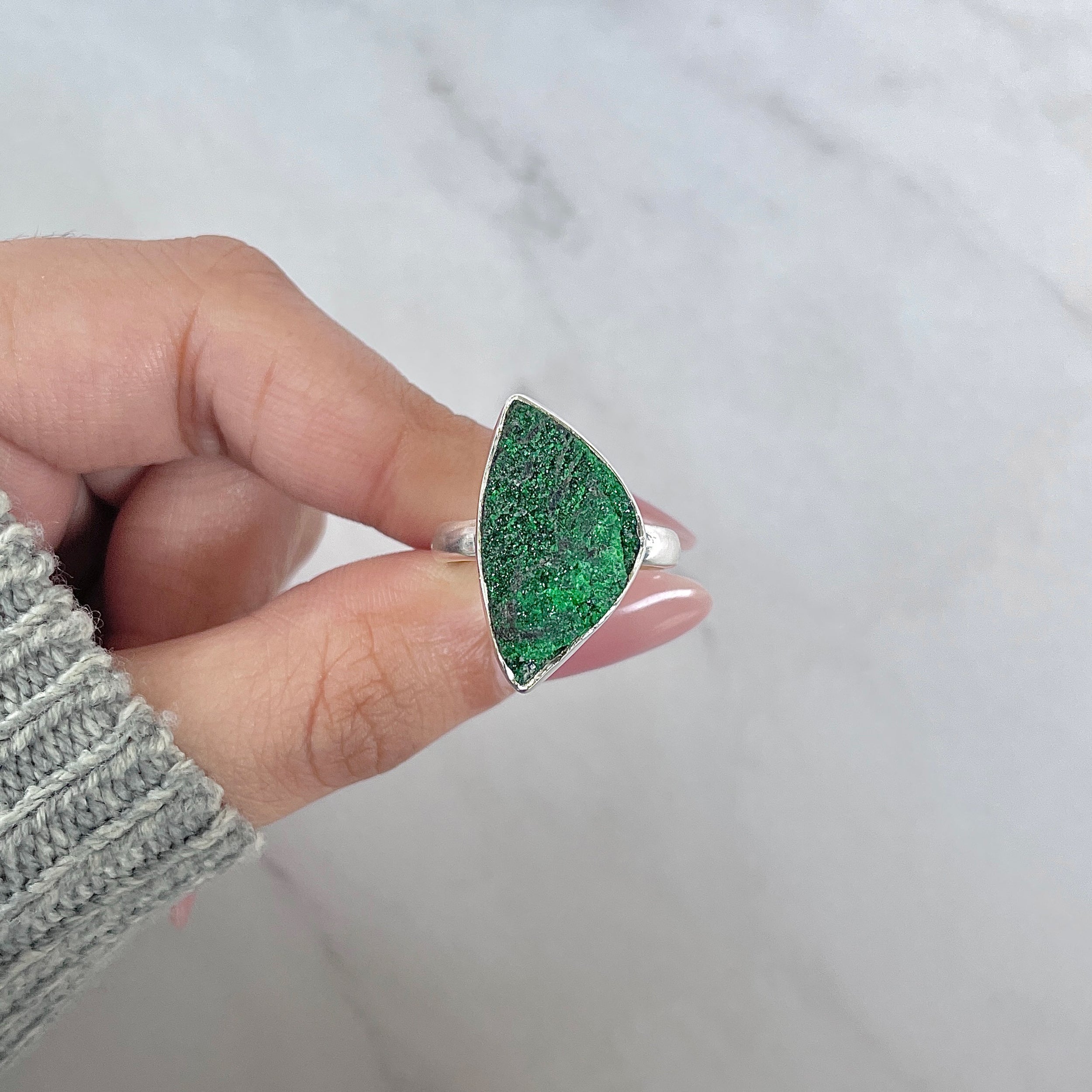 Uvarovite Ring-(UVR-R-214.)