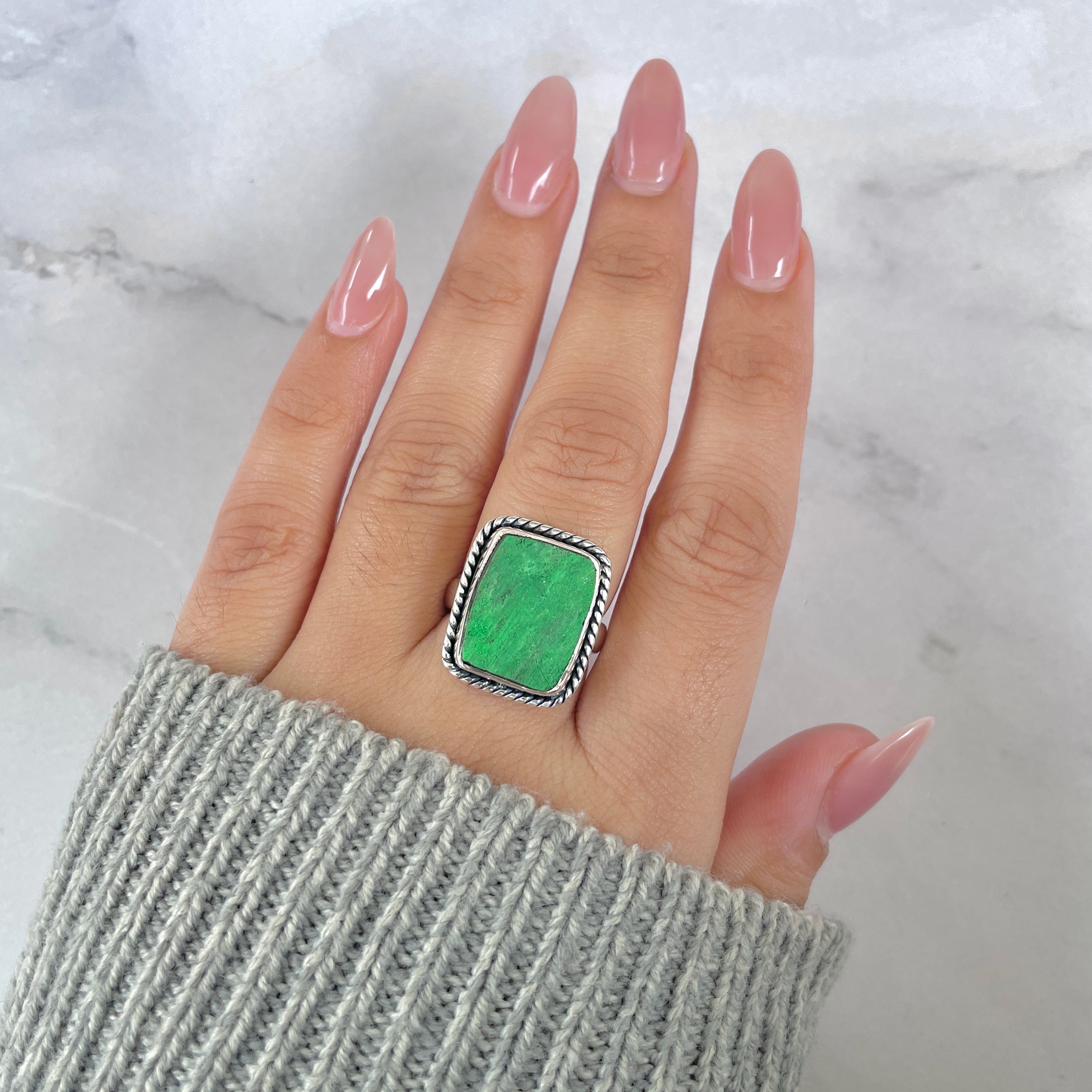 Uvarovite Ring-(UVR-R-216.)