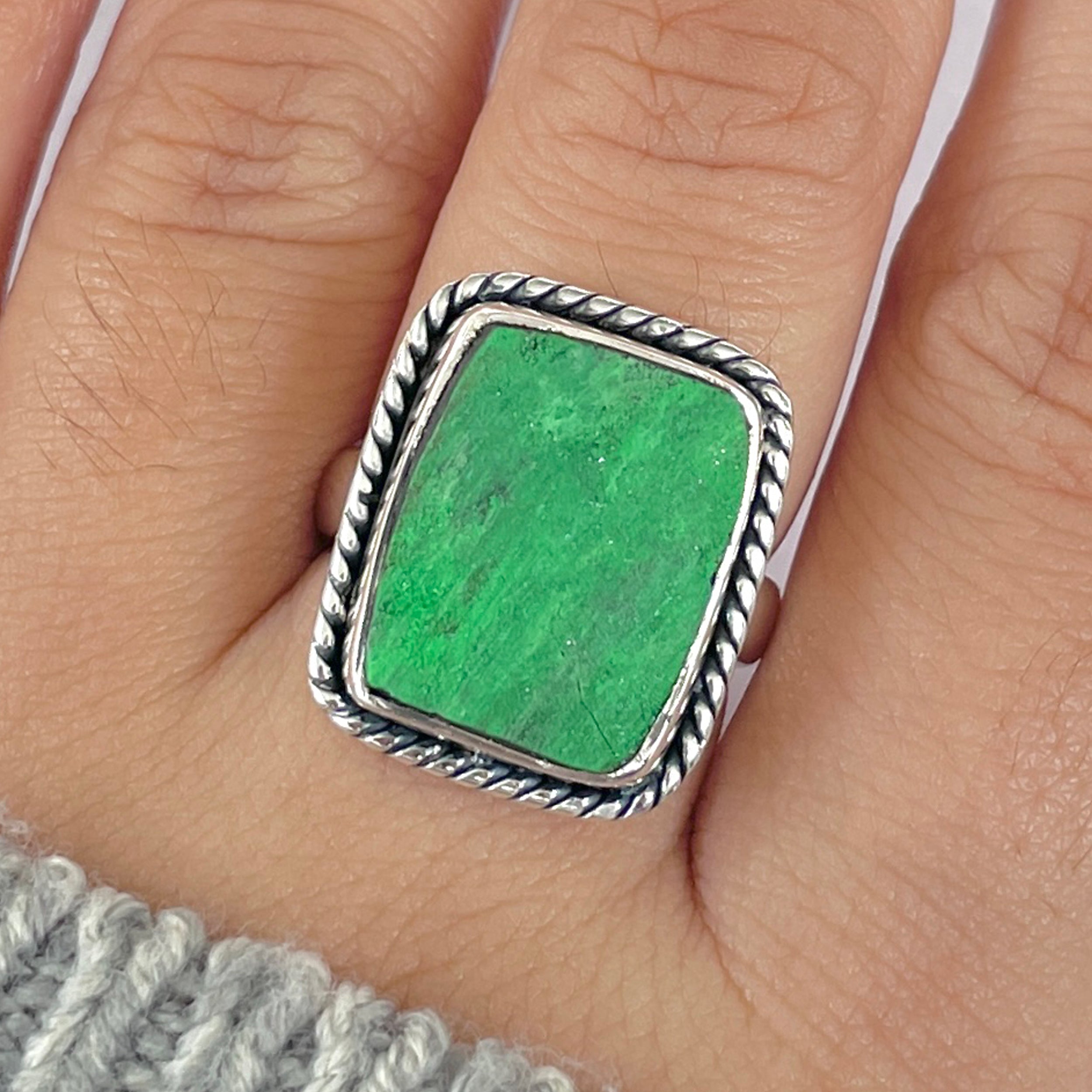 Uvarovite Ring-(UVR-R-216.)