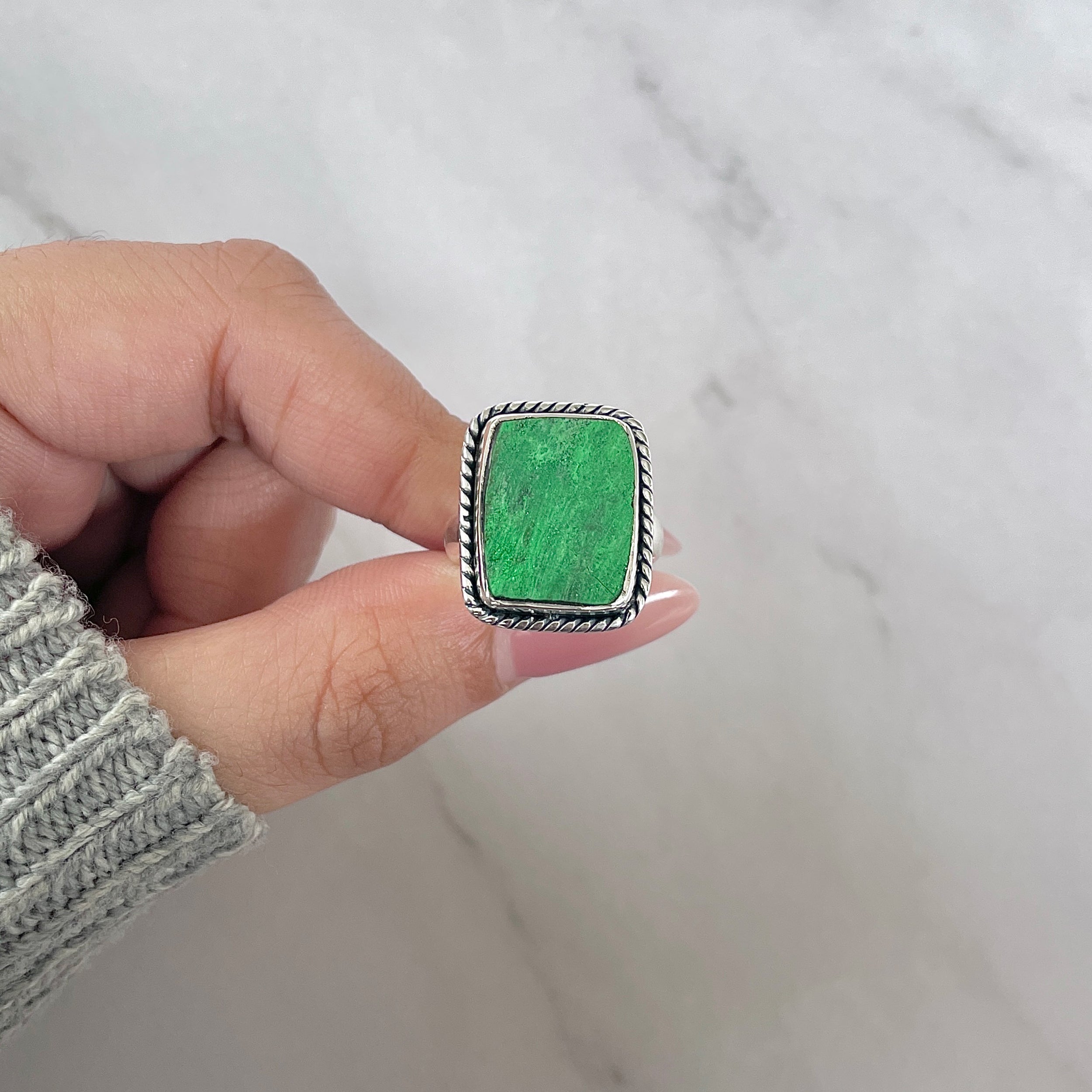 Uvarovite Ring-(UVR-R-216.)