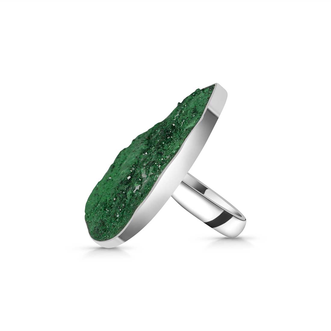 Uvarovite Adjustable Ring-(UVR-R-63.)