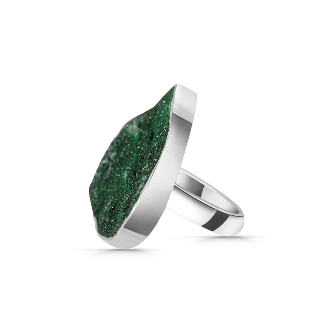 Uvarovite Adjustable Ring-(UVR-R-71.)