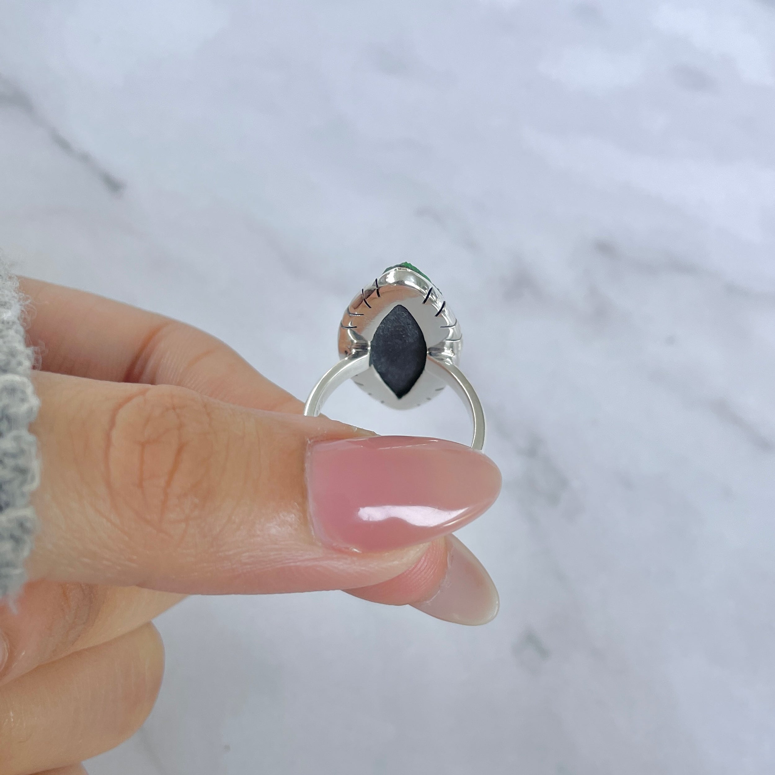 Uvarovite Ring-(UVR-R-80.)