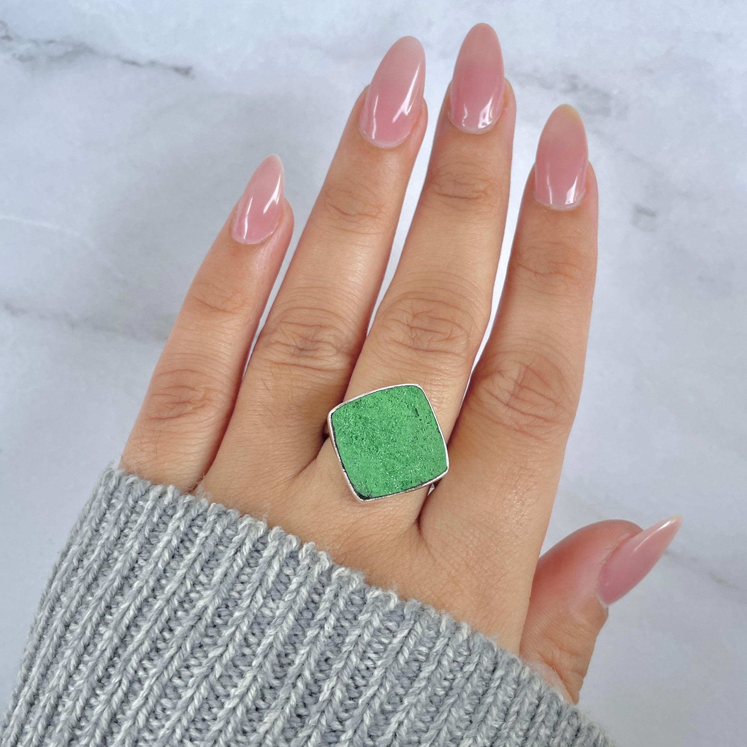 Uvarovite Ring-(UVR-R-95.)