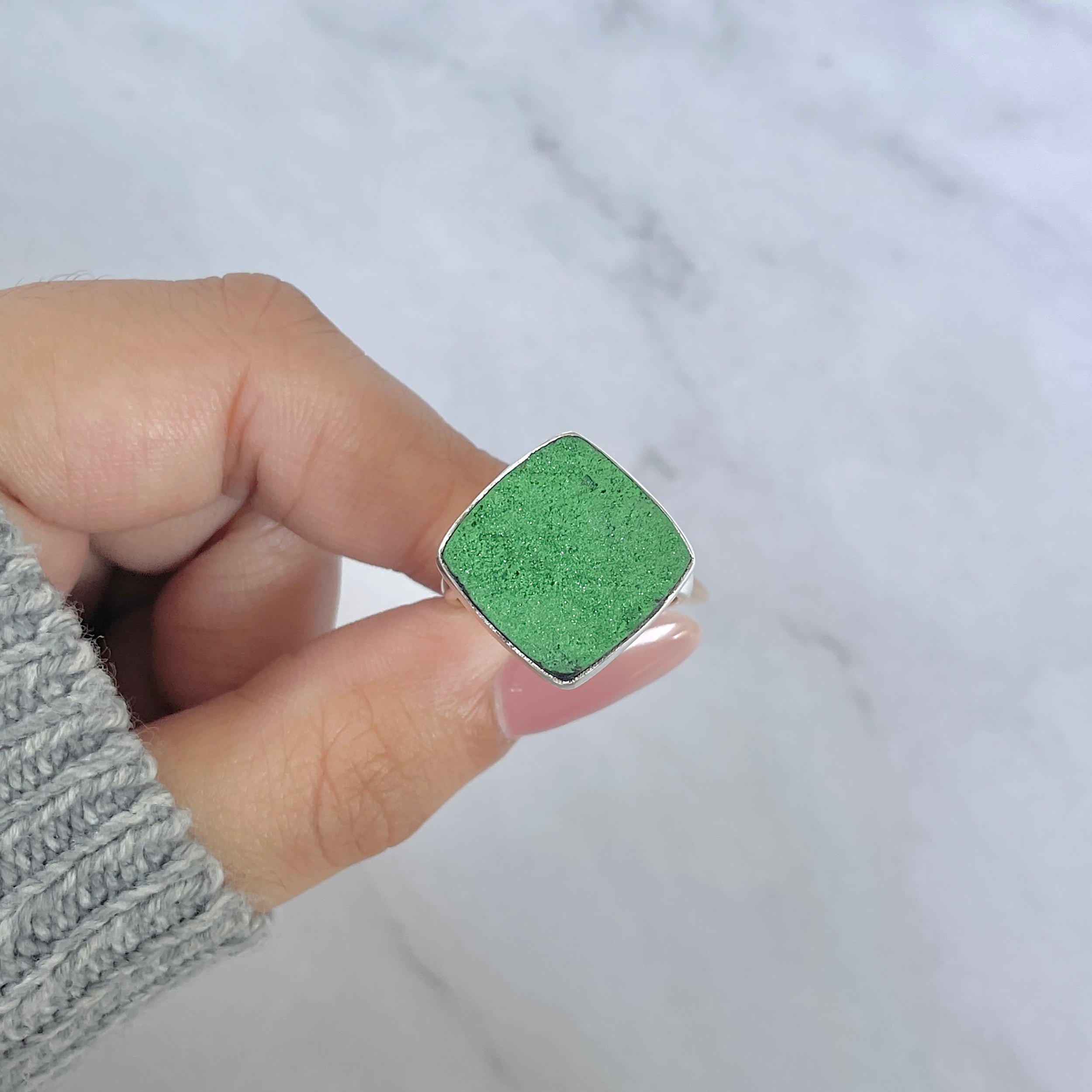 Uvarovite Ring-(UVR-R-95.)