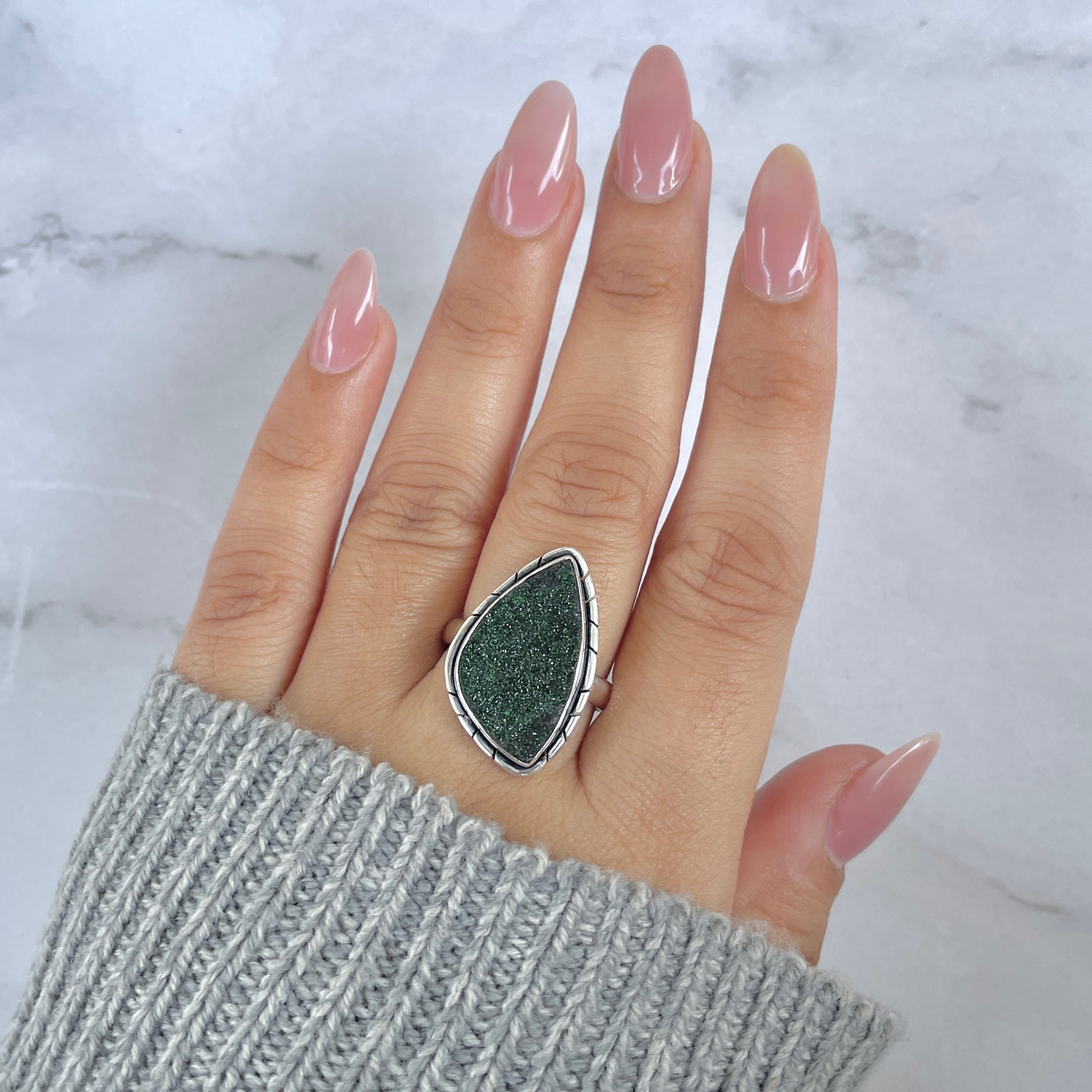 Uvarovite Ring-(UVR-R-96.)