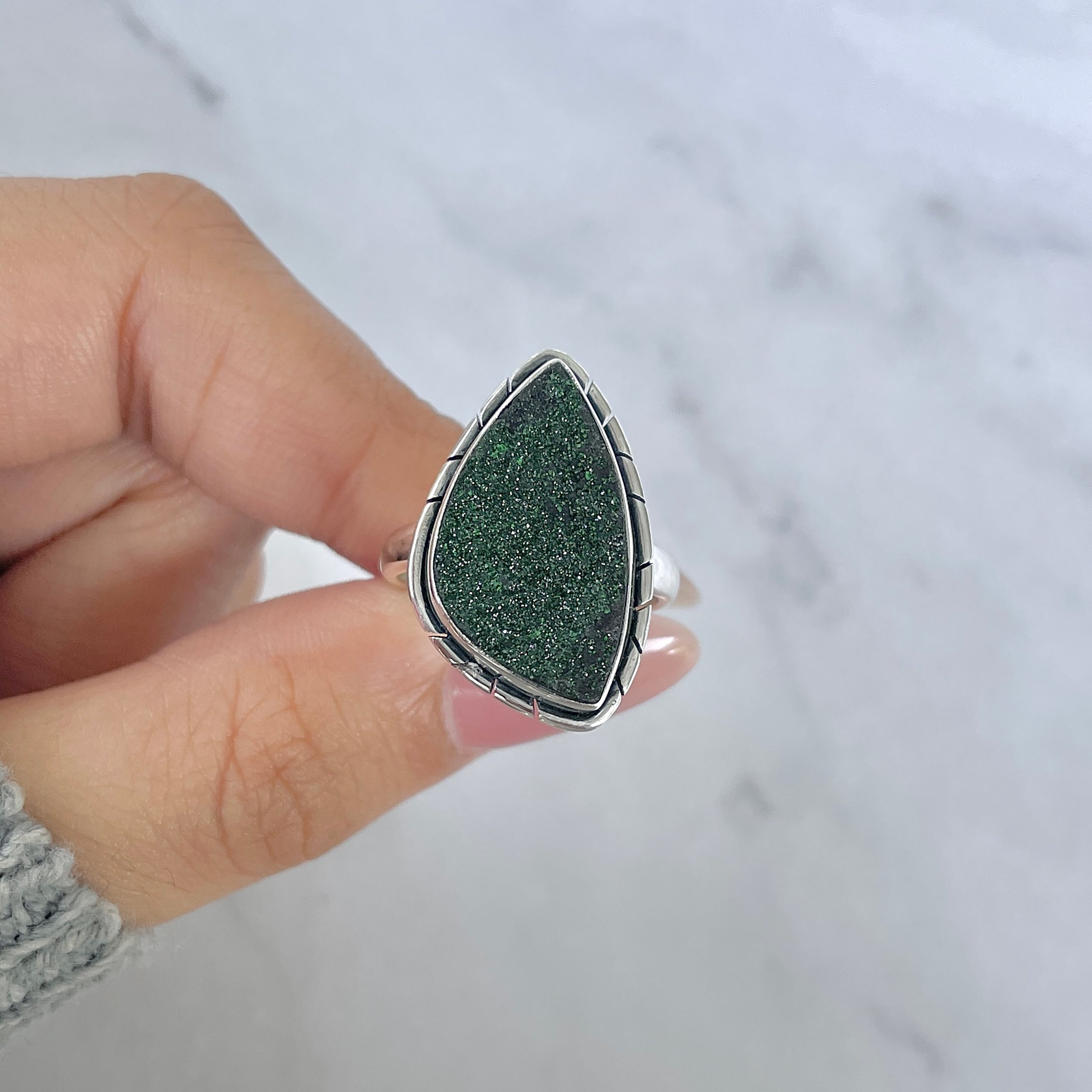 Uvarovite Ring-(UVR-R-96.)