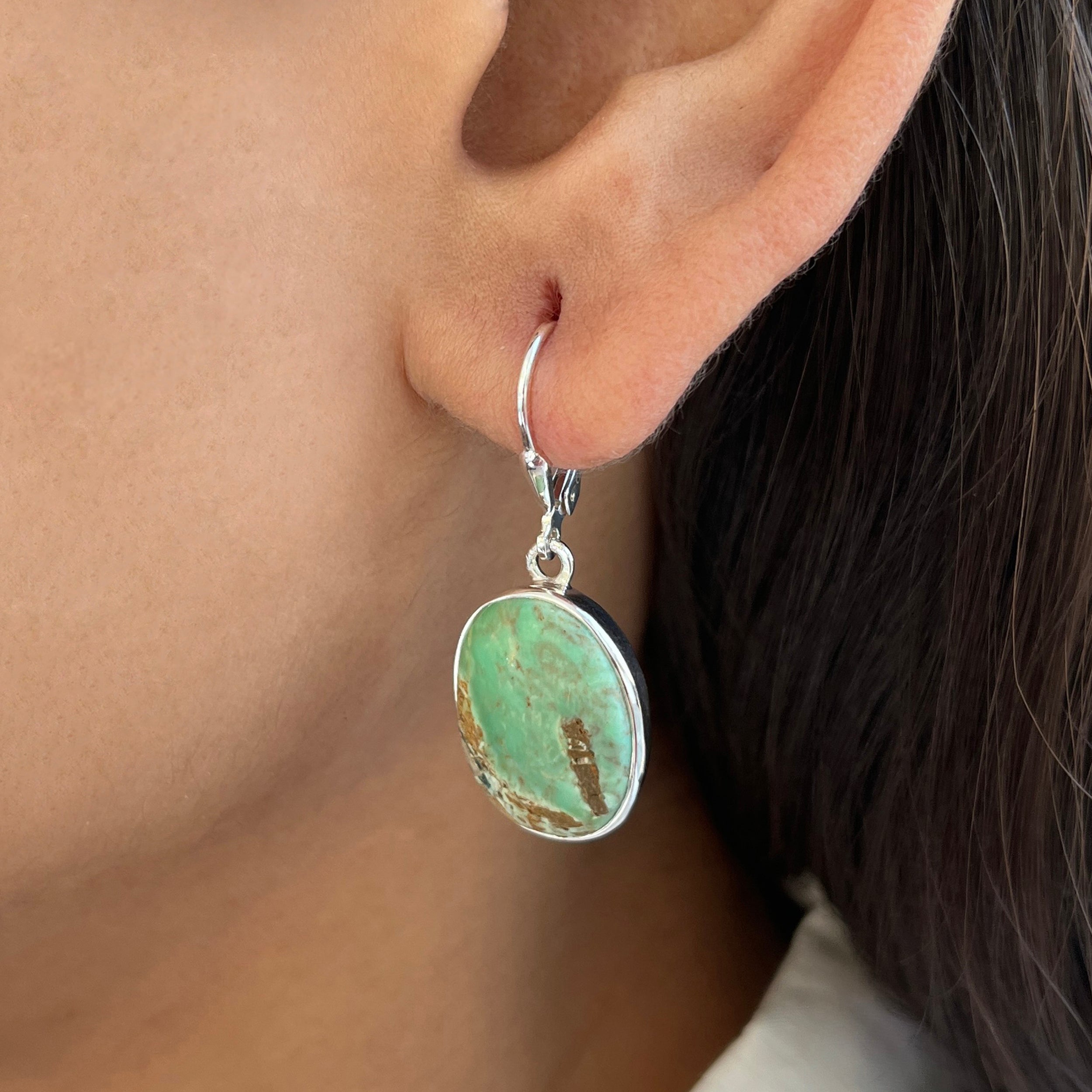 Variscite Earring-(VRC-E-13.)