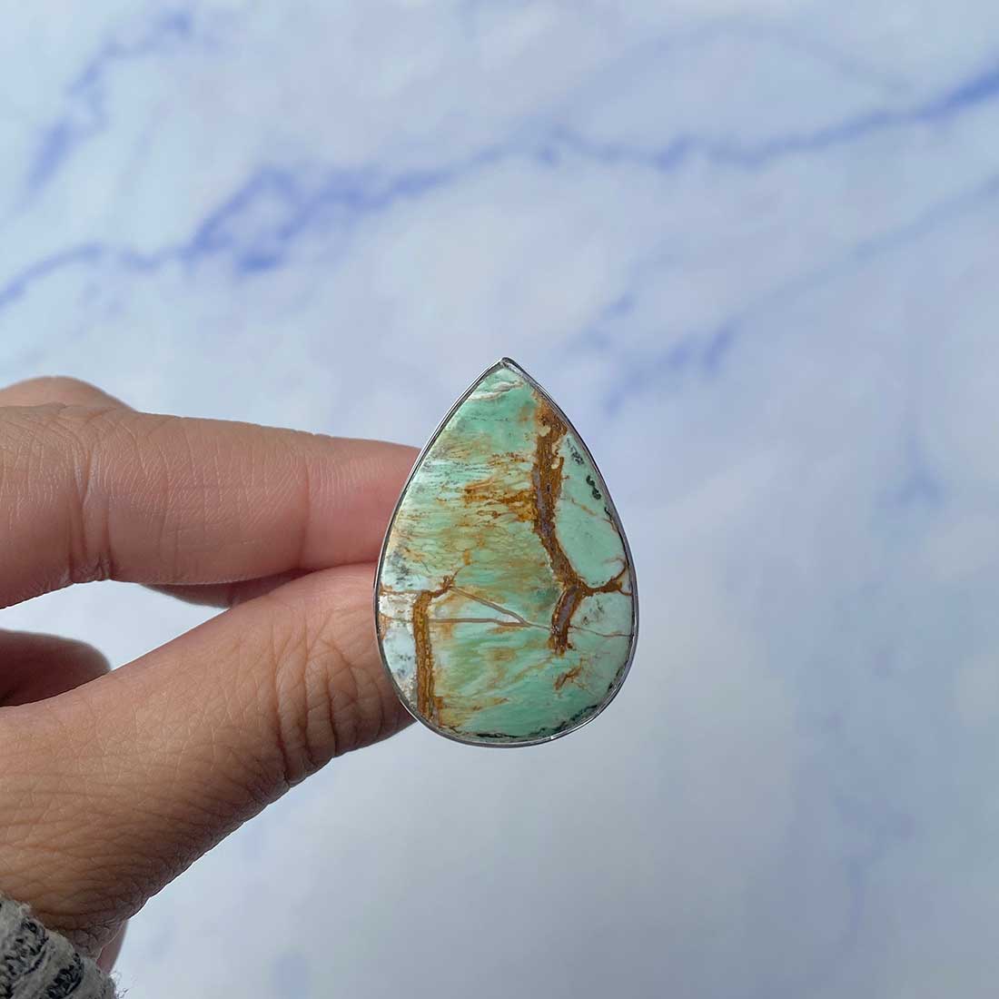 Variscite Ring-(VRC-R-37.)