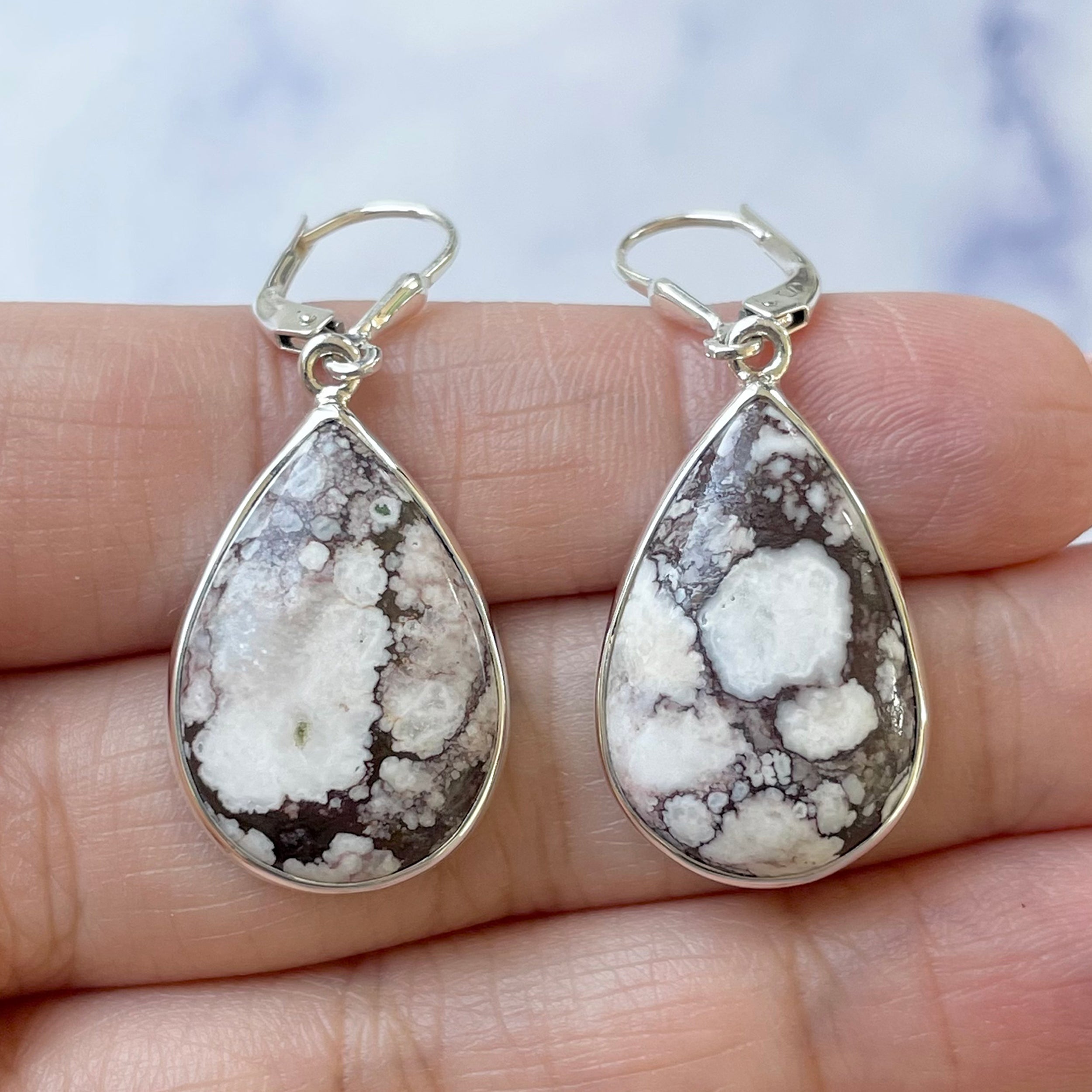 Wild Horse Jasper Earring-(WOJ-E-16.)