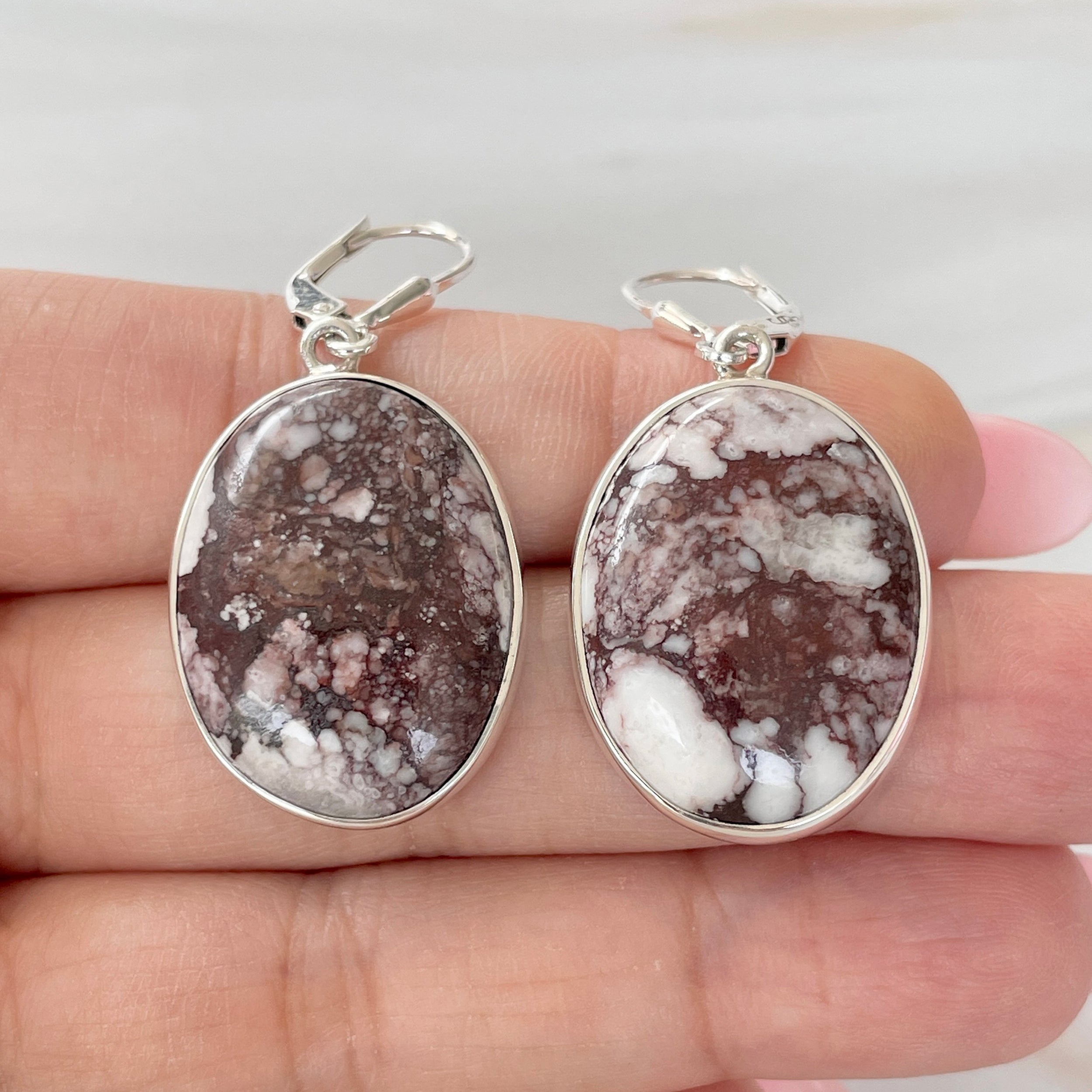 Wild Horse Jasper Earring-(WOJ-E-23.)