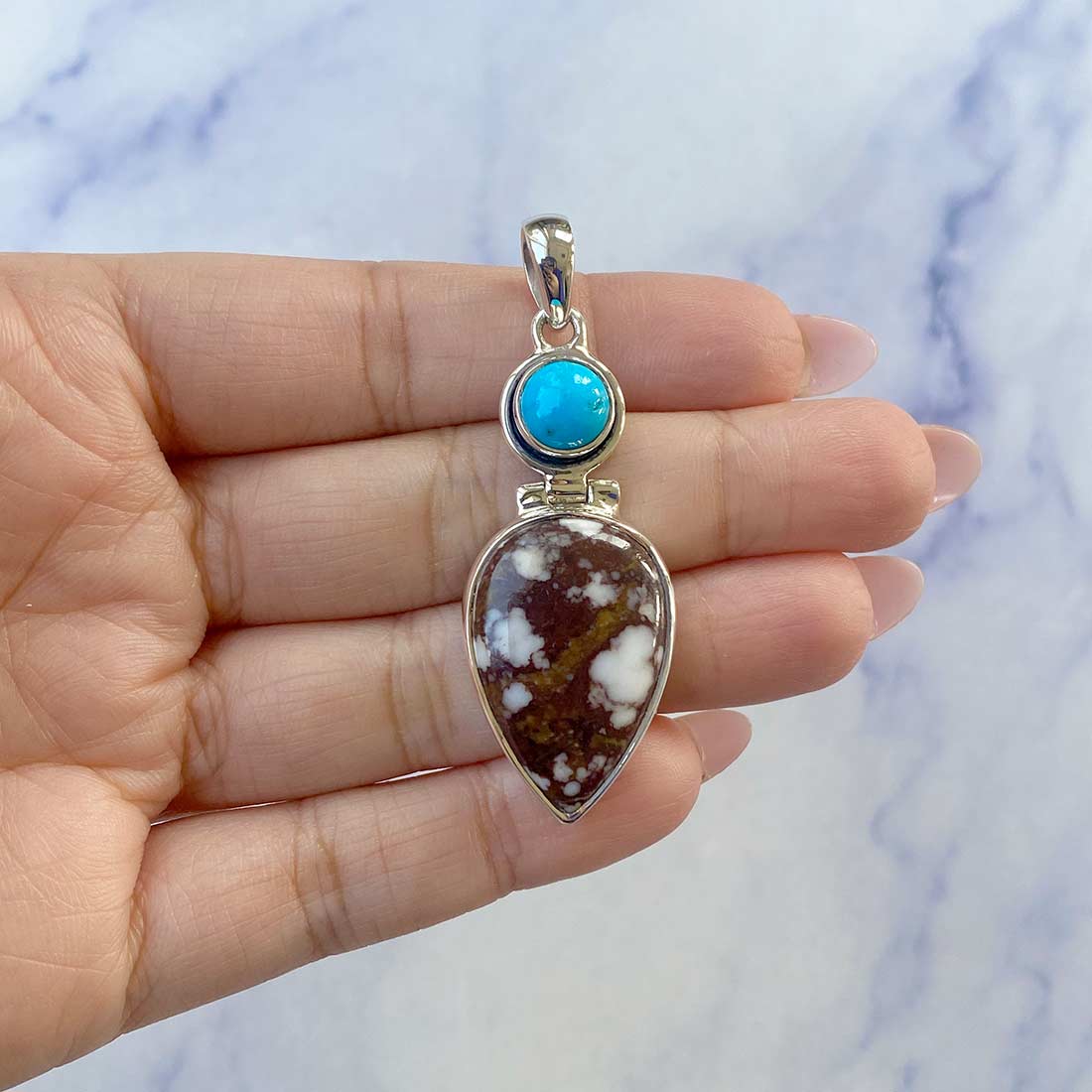 Wild Horse JasperPendant-(WOJ-P-30.)