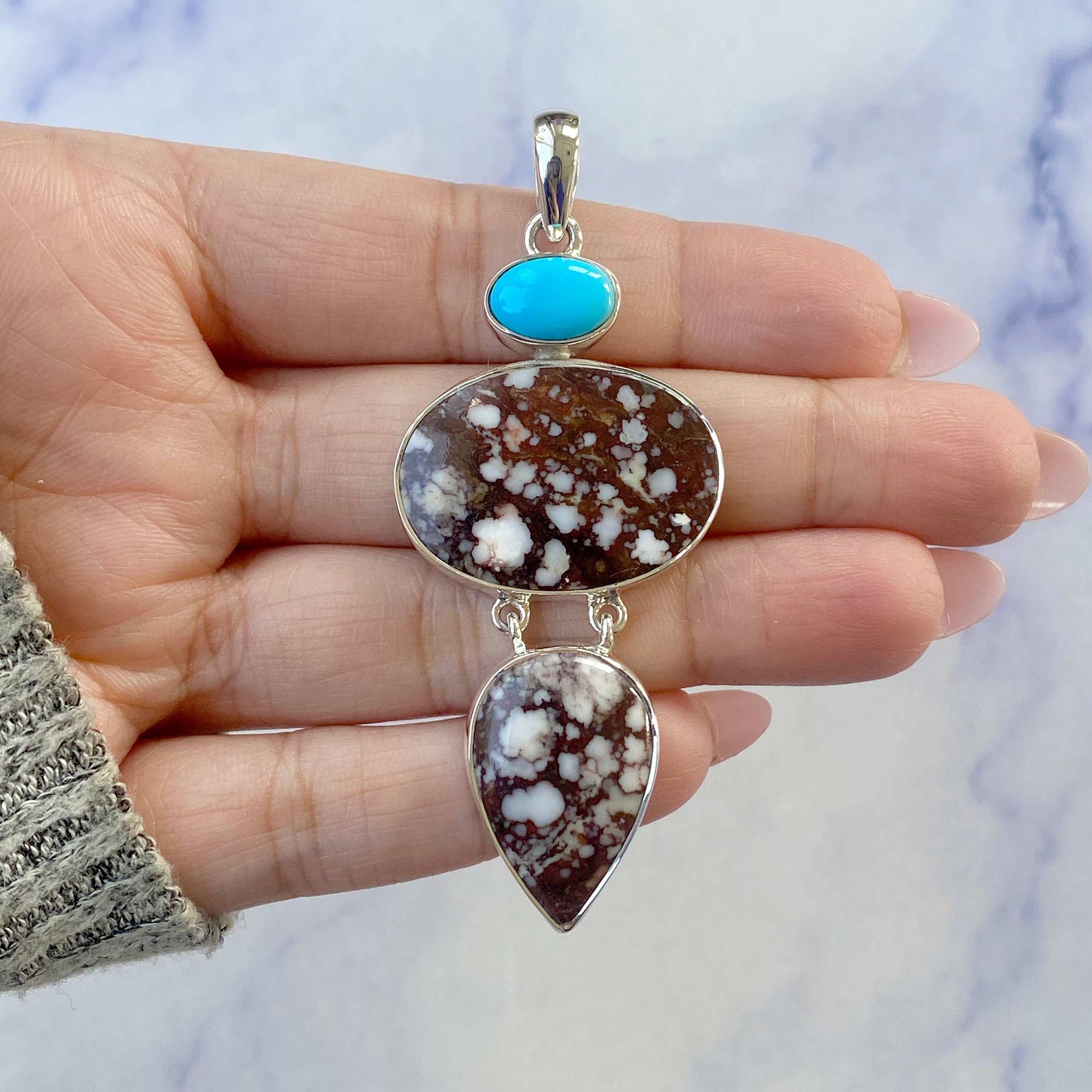 Wild Horse JasperPendant-(WOJ-P-31.)