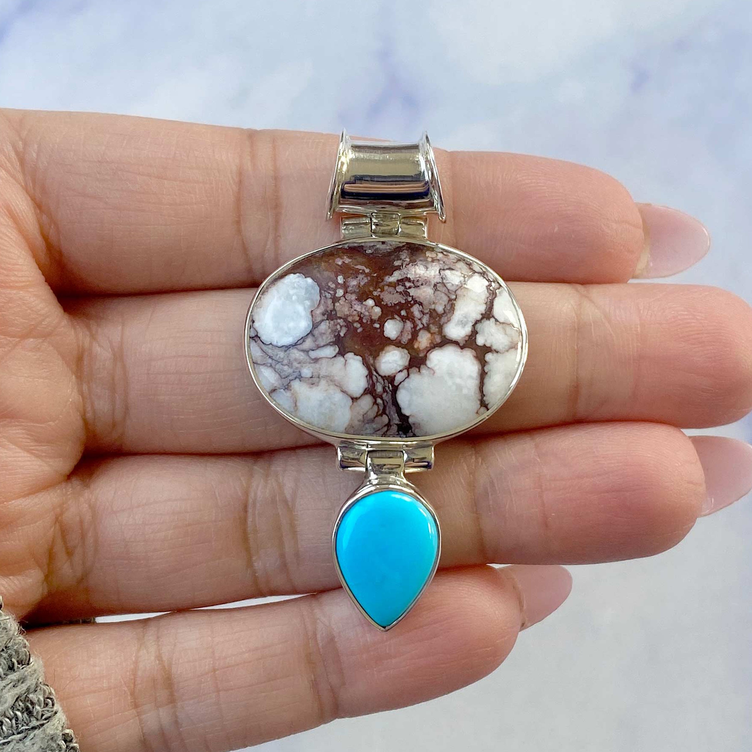 Wild Horse JasperPendant-(WOJ-P-32.)