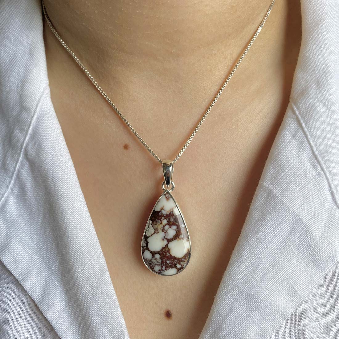 Wild Horse Jasper Pendant-(WOJ-P-4.)