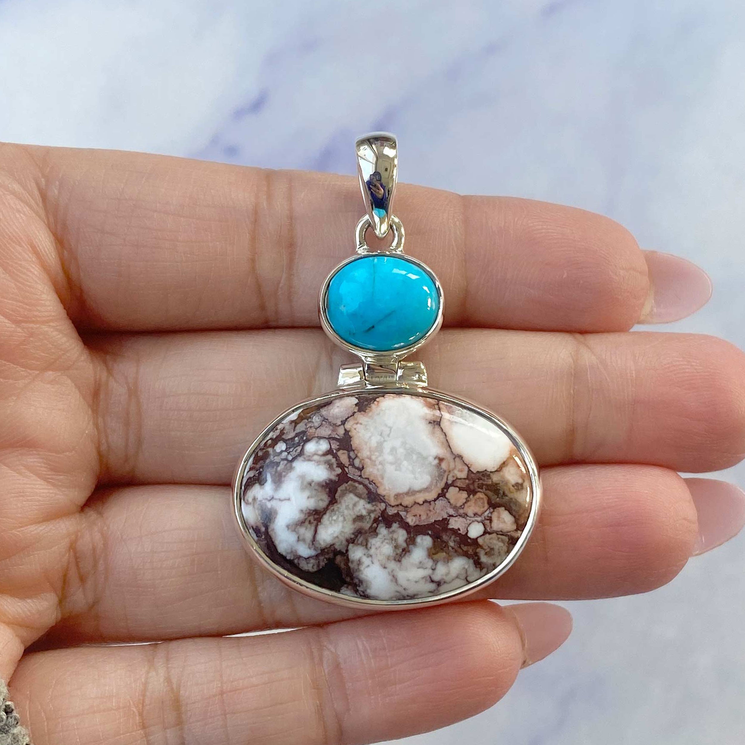 Wild Horse JasperPendant-(WOJ-P-41.)