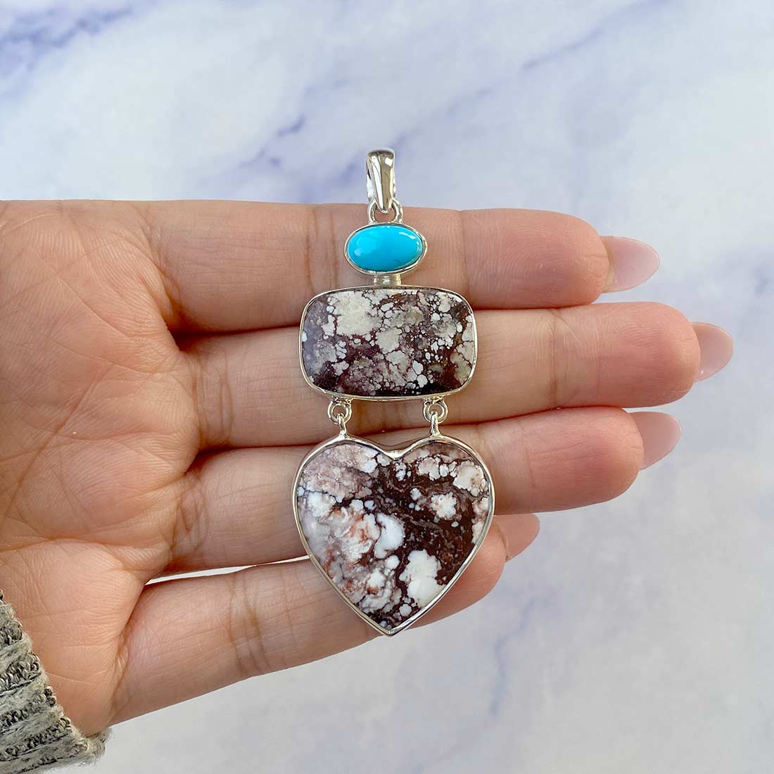 Wild Horse JasperPendant-(WOJ-P-44.)