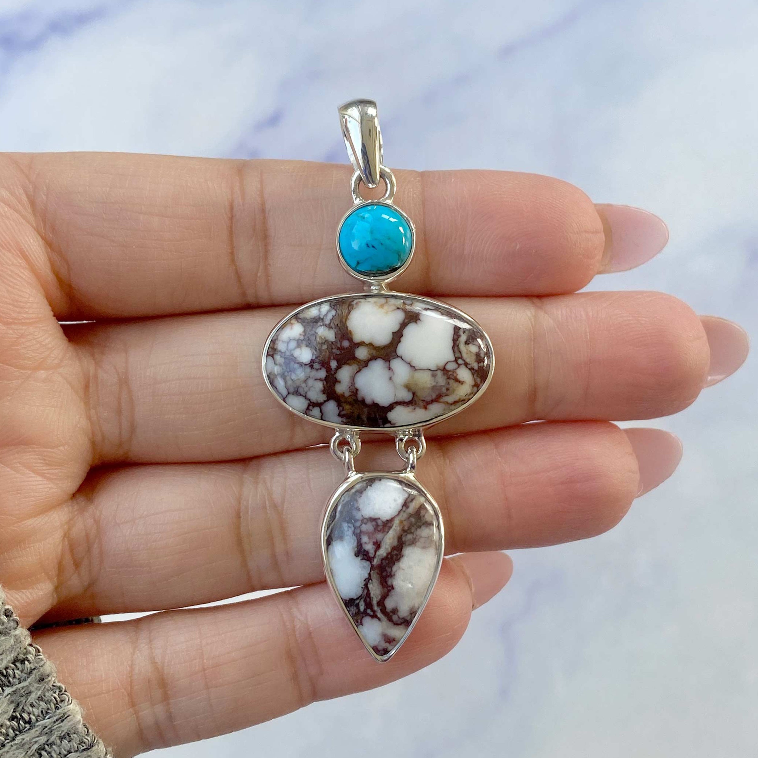 Wild Horse JasperPendant-(WOJ-P-45.)