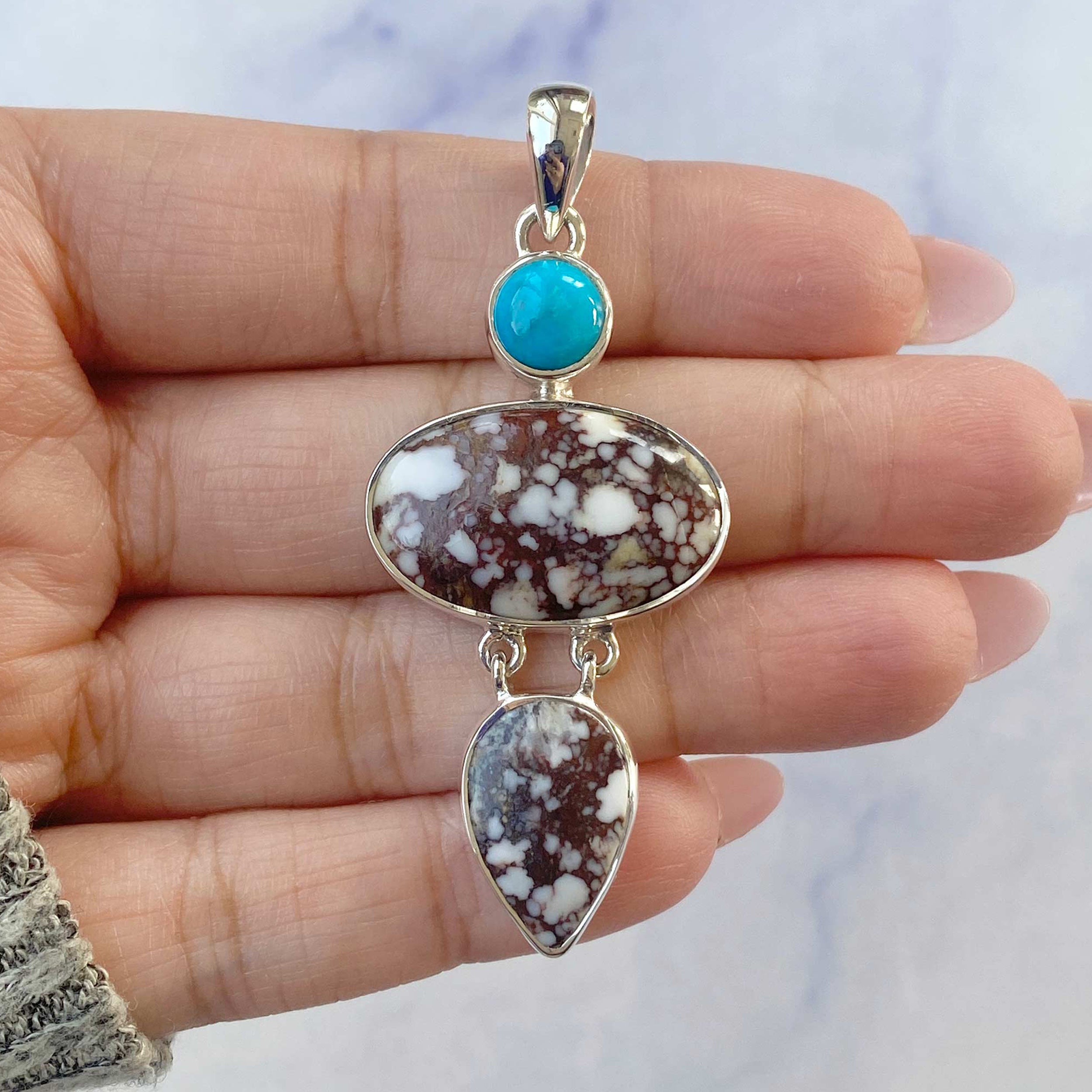 Wild Horse JasperPendant-(WOJ-P-47.)