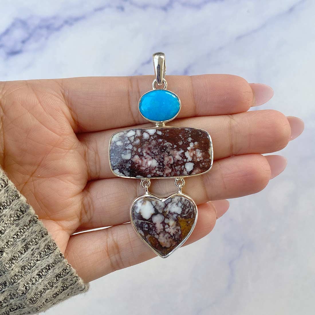 Wild Horse JasperPendant-(WOJ-P-48.)