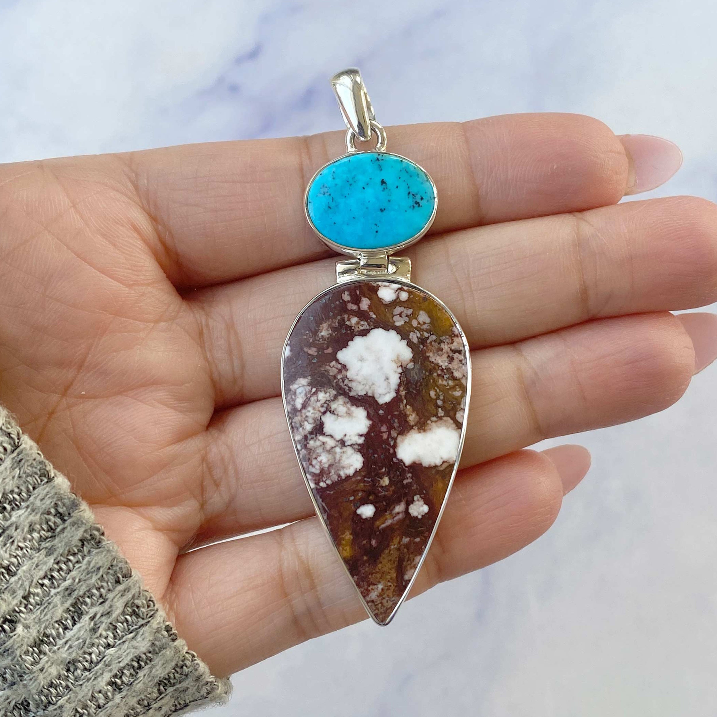 Wild Horse JasperPendant-(WOJ-P-50.)