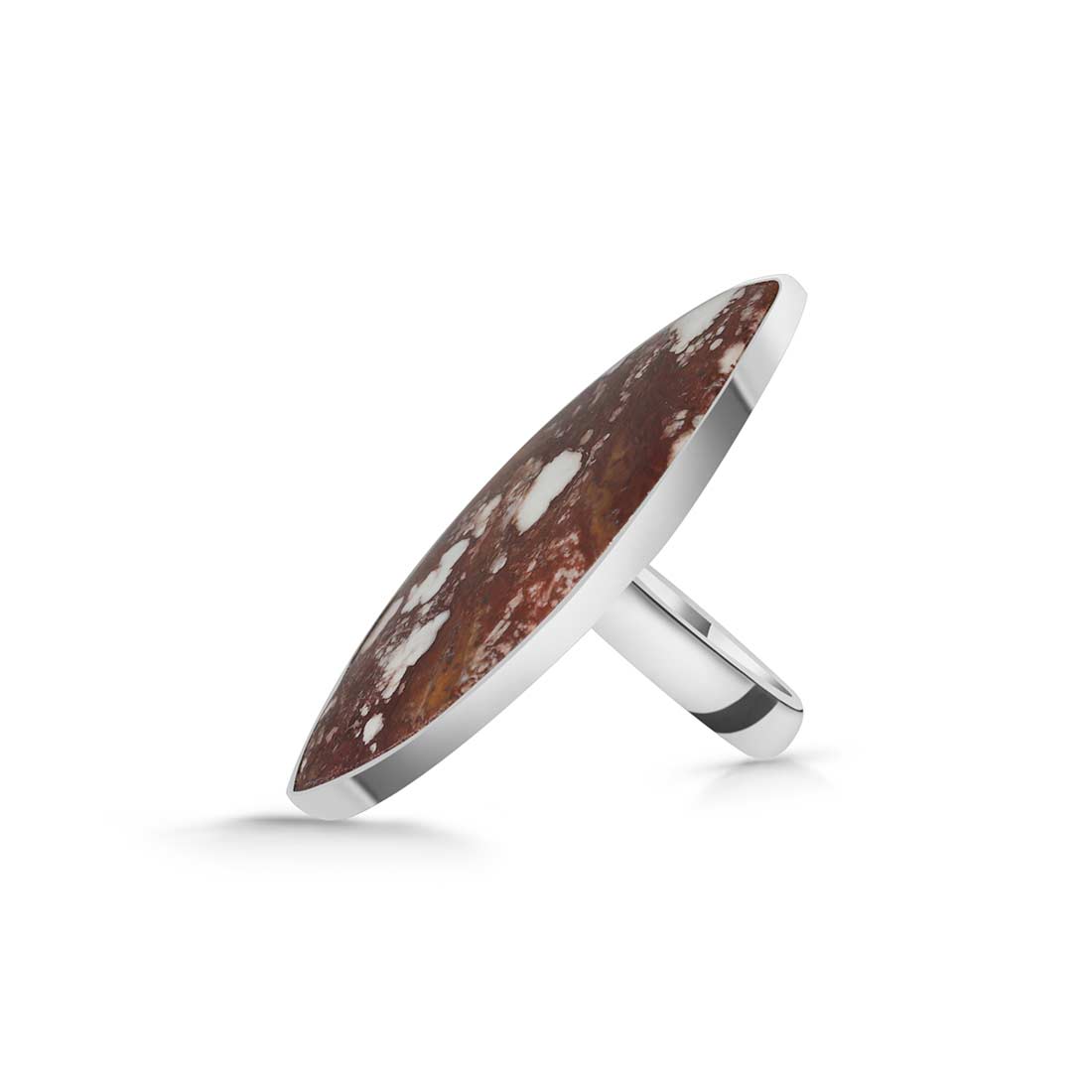 Wild Horse Jasper Adjustable Ring-(WOJ-R-12.)
