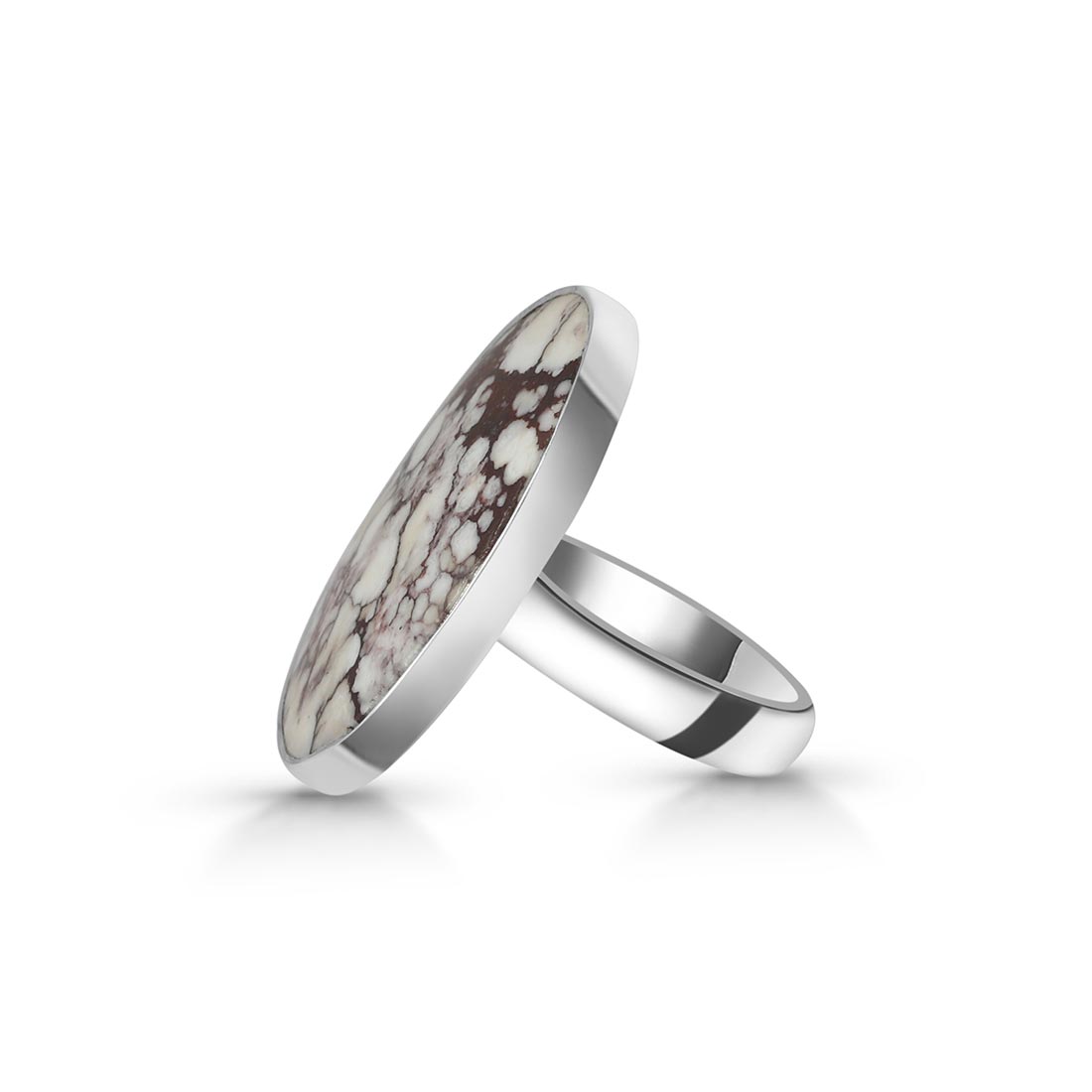 Wild Horse Jasper Adjustable Ring-(WOJ-R-42)