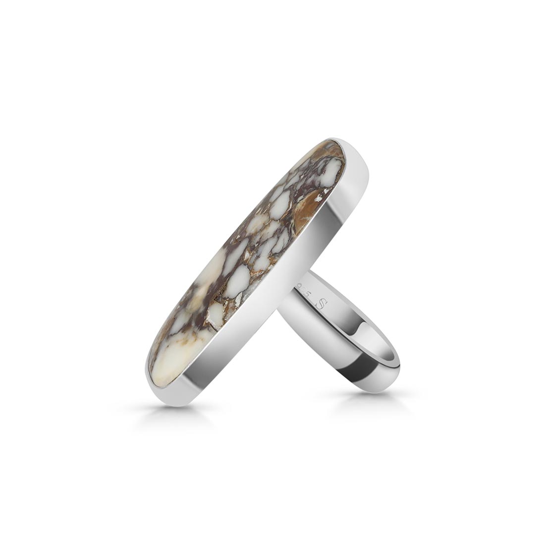 Wild Horse Jasper Adjustable Ring-(WOJ-R-69.)