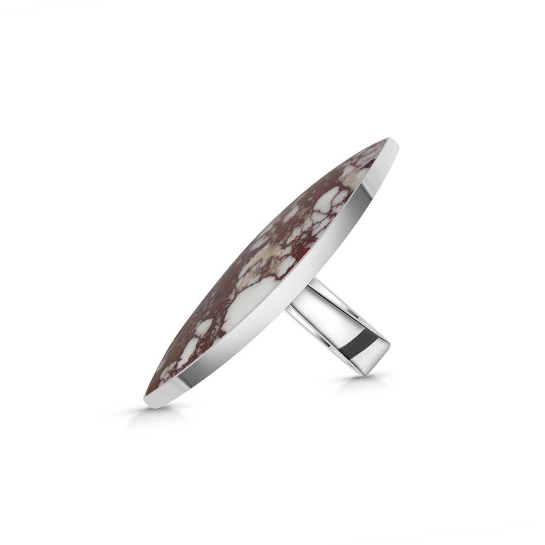 Wild Horse Jasper Adjustable Ring-(WOJ-R-7.)