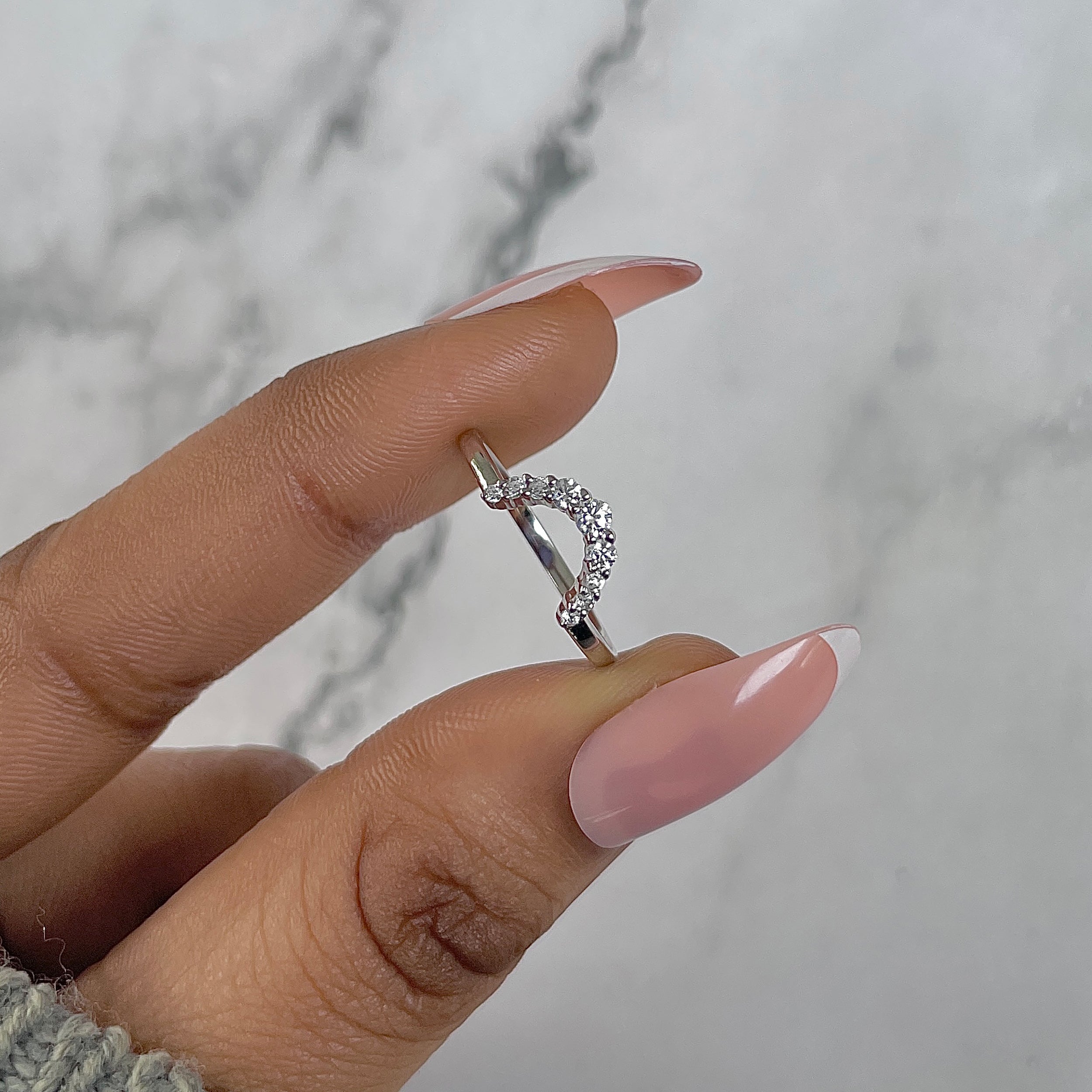 White Topaz Ring-(WTZ-RR-390.)