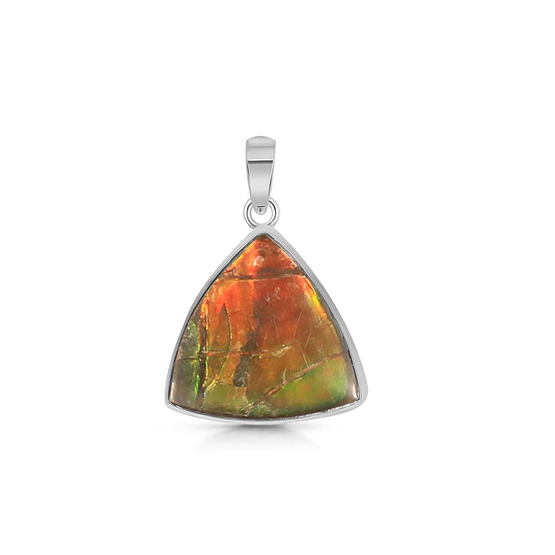 Ammolite Pendant-(AML-P-19.)