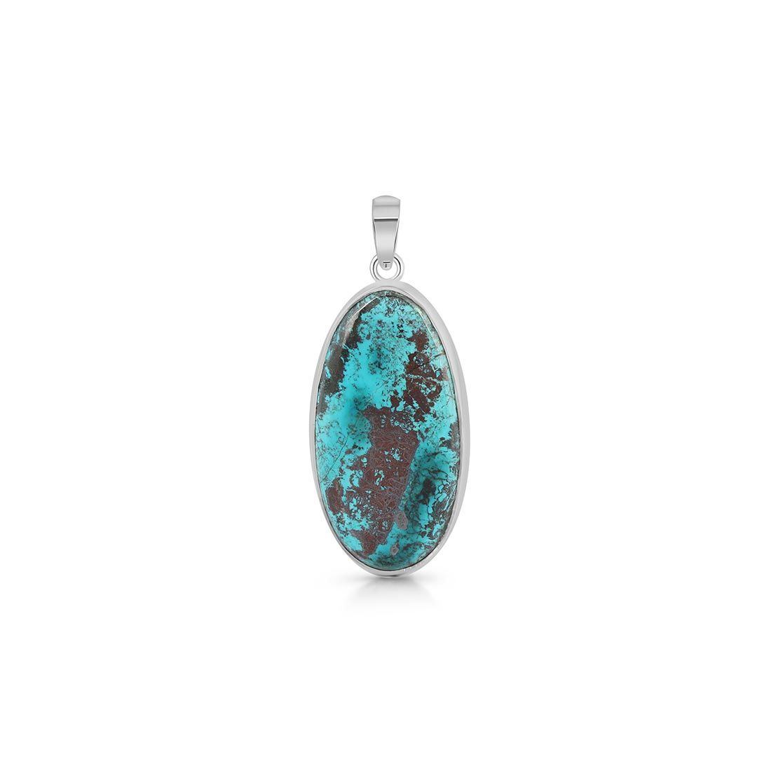 Shattuckite Pendant-(STK-P-22.)